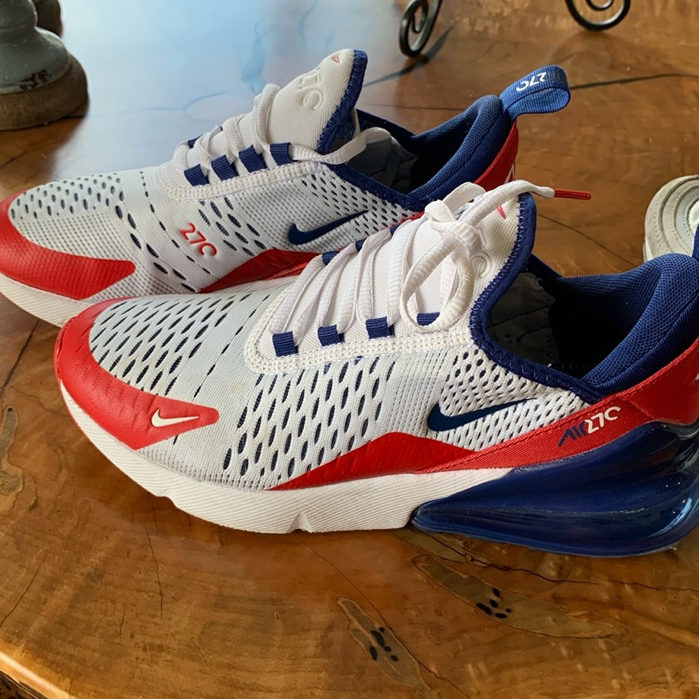 Boys Air max 270 Red White Blue